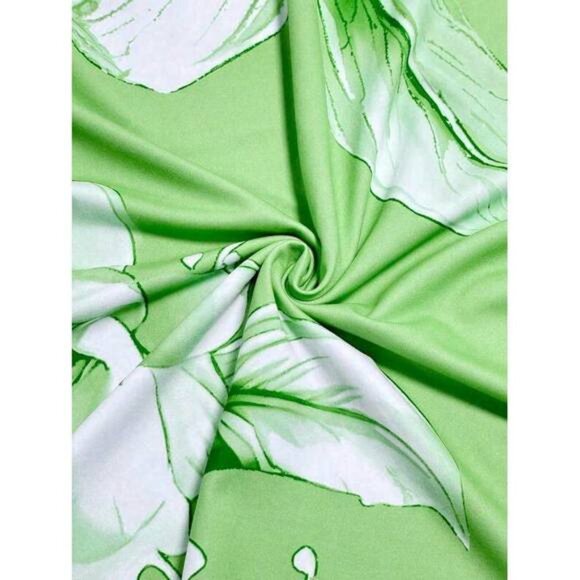 New Tropical Flower Print Sexy Cami Design Women's Dress Maxi Women Outfit - Picture 5 of 5